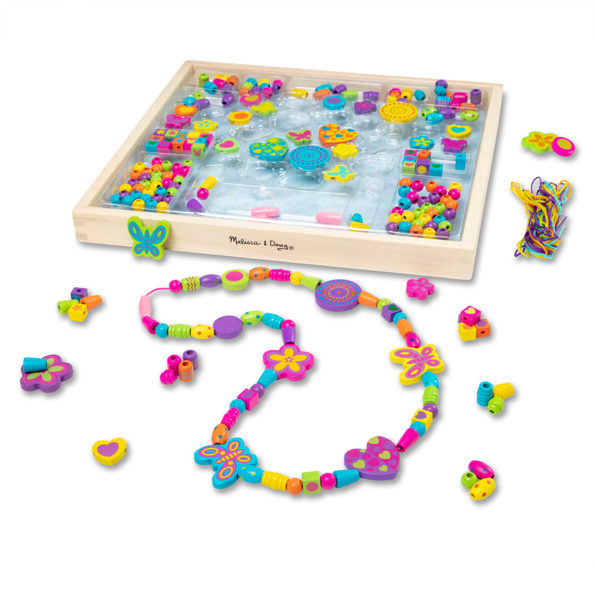 Created by Me! Bead Bouquet Wooden Bead Kit C2