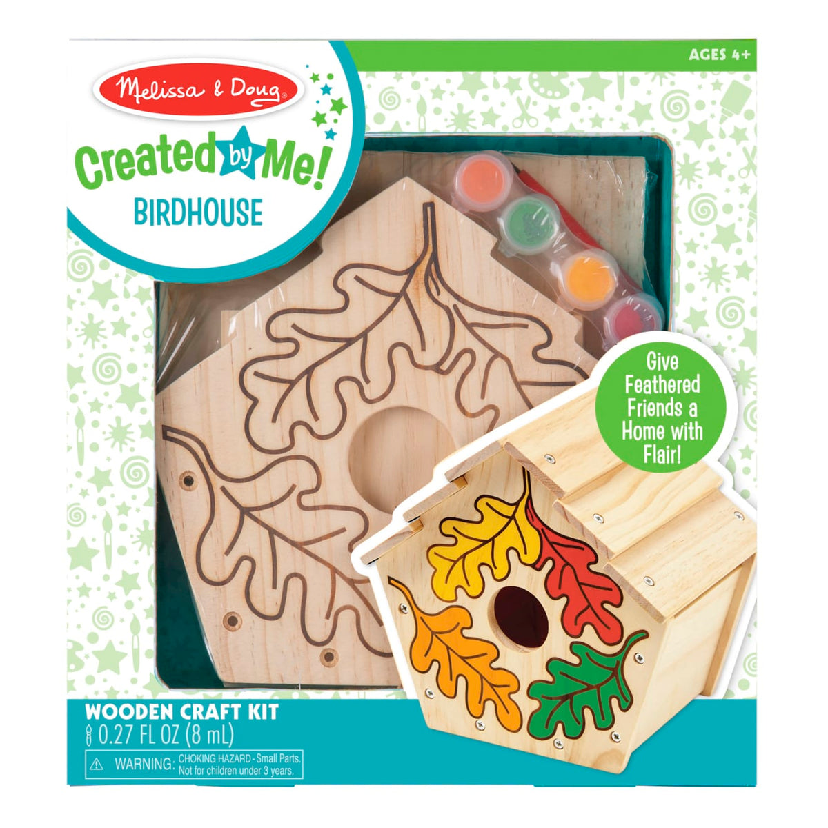 Created by Me! Birdhouse Wooden Craft Kit X7