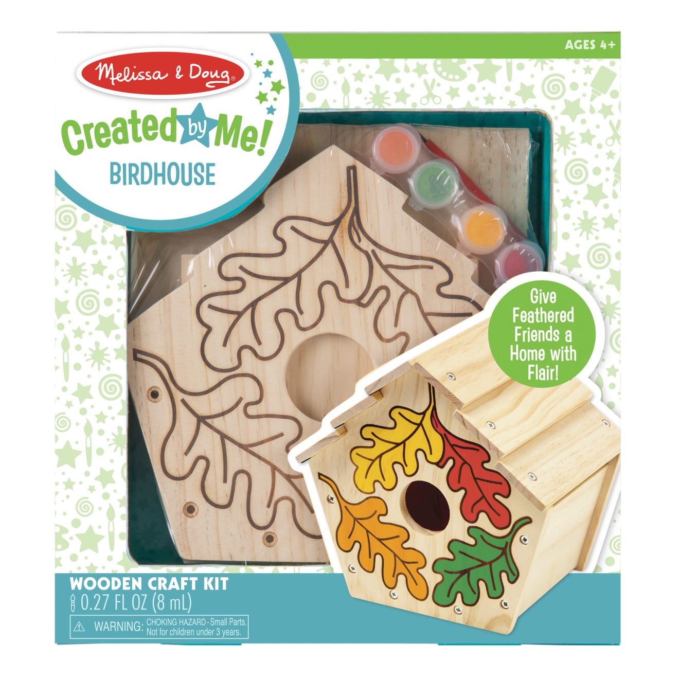 Created by Me! Birdhouse Wooden Craft Kit Z8