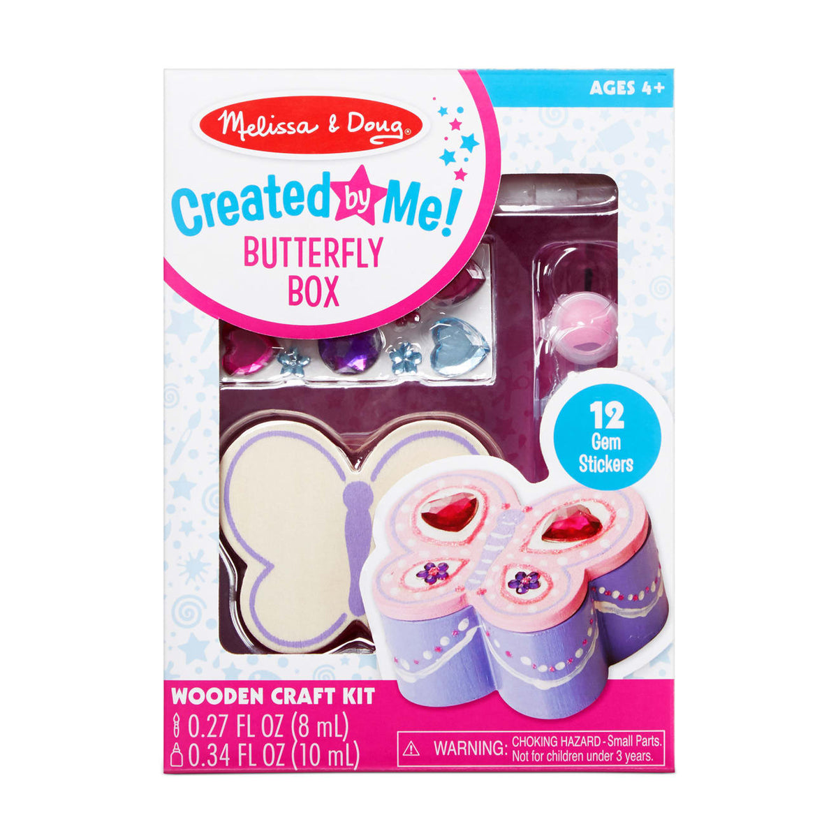 Created by Me! Butterfly Box Wooden Craft Kit V3