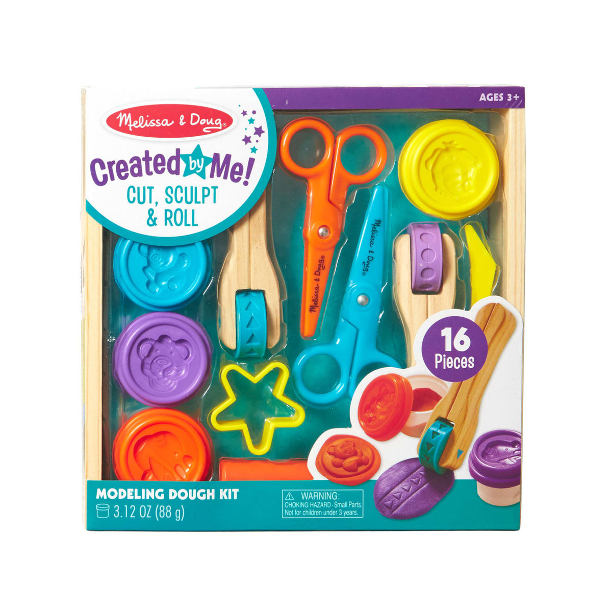 Created by Me! Cut, Sculpt & Roll Modeling Dough Kit G0