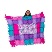 Created by Me! Flower Fleece Quilt H9