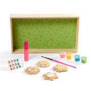 Created by Me! Flower Magnets Wooden Craft Kit C5