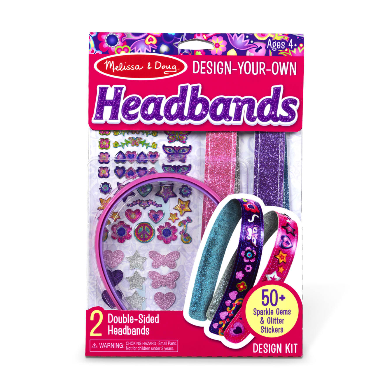 Created by Me! Headbands Design and Decorate Craft Kit X4