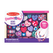 Created by Me! Heart Beads Wooden Bead Kit J4