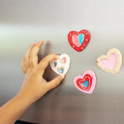 Created by Me! Heart Magnets Wooden Craft Kit N4