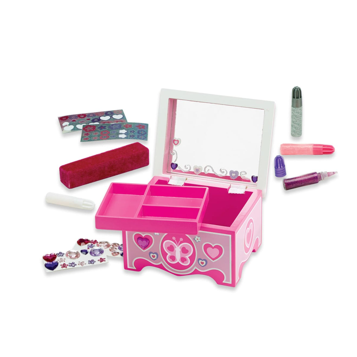 Created by Me! Jewelry Box Wooden Craft Kit I3