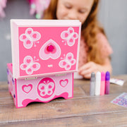 Created by Me! Jewelry Box Wooden Craft Kit L2