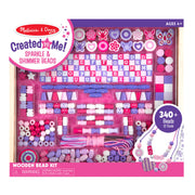 Created by Me! Sparkle & Shimmer Beads Wooden Bead Kit O4