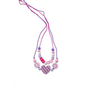 Created by Me! Sparkle & Shimmer Beads Wooden Bead Kit O4