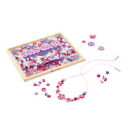 Created by Me! Sparkle & Shimmer Beads Wooden Bead Kit O4