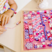 Created by Me! Sparkle & Shimmer Beads Wooden Bead Kit O4