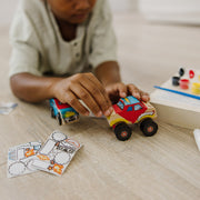 Created By Me!™ Vehicles Craft Kit 2-Pack: Race Car & Monster Truck J0