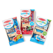 Createed by Me!™ Vehicle Craft Kit 3-Pack: Plane, Train, Race Car H3