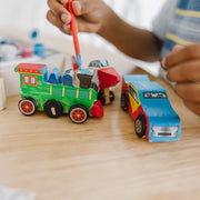 Createed by Me!™ Vehicle Craft Kit 3-Pack: Plane, Train, Race Car J3