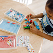 Createed by Me!™ Vehicle Craft Kit 3-Pack: Plane, Train, Race Car J3