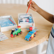Createed by Me!™ Vehicle Craft Kit 3-Pack: Plane, Train, Race Car J3