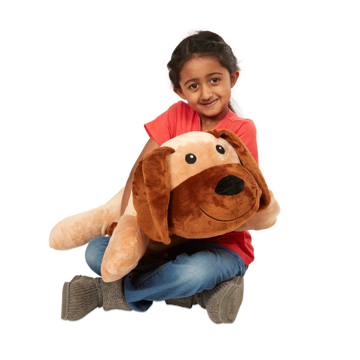 Cuddle Dog Jumbo Plush Stuffed Animal X4
