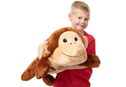 Cuddle Monkey Jumbo Plush Stuffed Animal Q0