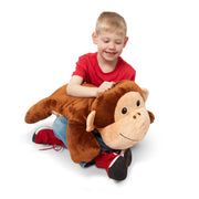 Cuddle Monkey Jumbo Plush Stuffed Animal Q0