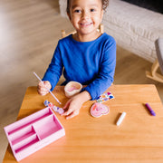 Decorate-Your-Own Wooden Heart Box Z9