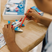 Decorate-Your-Own Wooden Plane U3