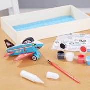 Decorate-Your-Own Wooden Plane U3