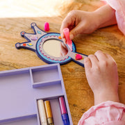Decorate-Your-Own Wooden Princess Mirror H1