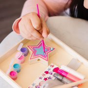 Decorate-Your-Own Wooden Princess Wand J3