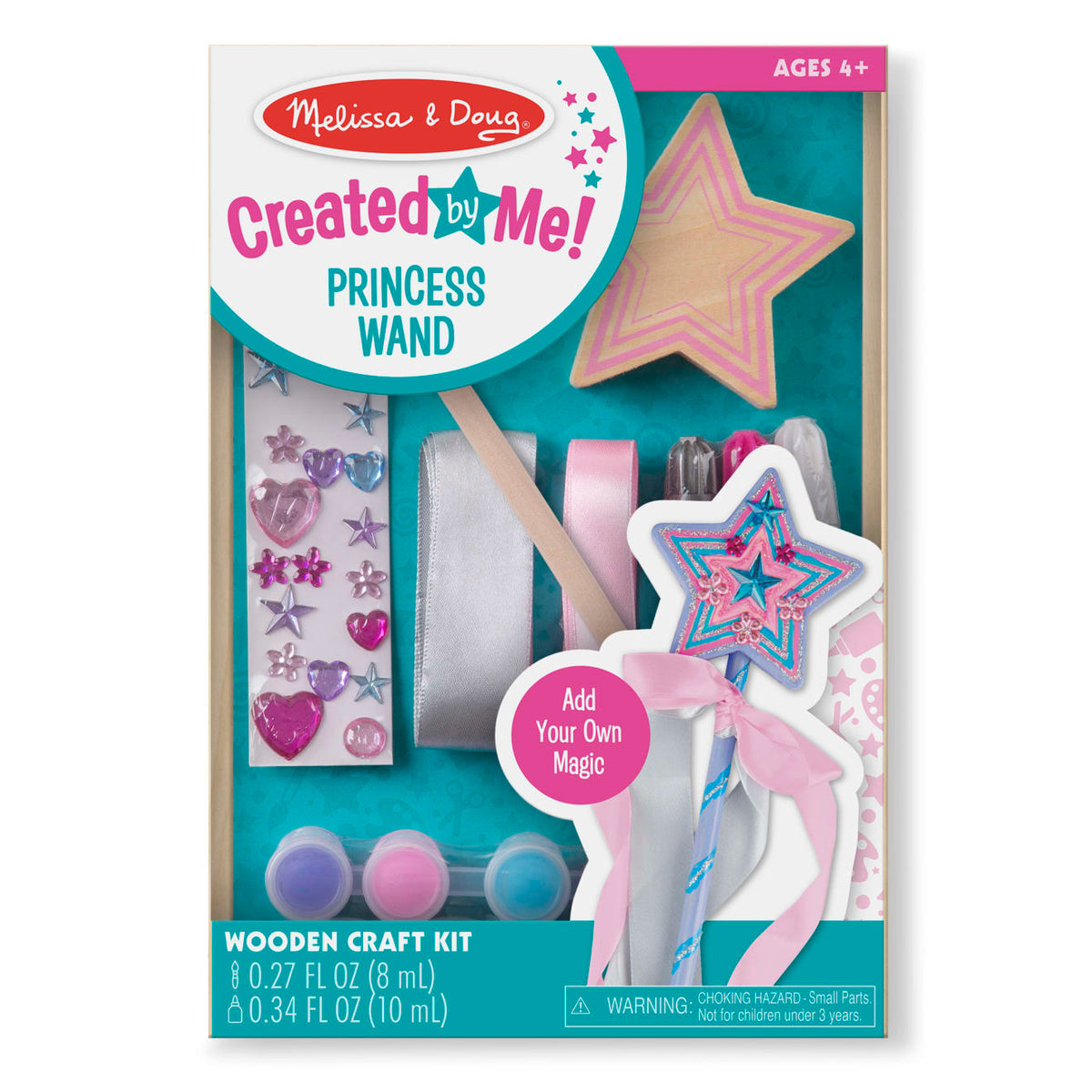Decorate-Your-Own Wooden Princess Wand O5