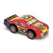 Decorate-Your-Own Wooden Race Car B8