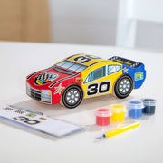 Decorate-Your-Own Wooden Race Car B8