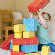 Deluxe Jumbo Cardboard Blocks - 40 Pieces A3