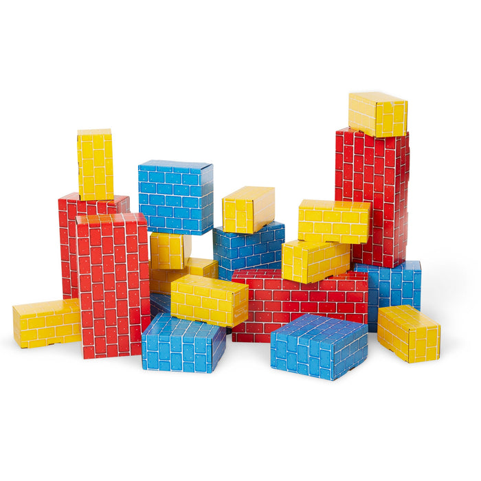 Deluxe Jumbo Cardboard Blocks - 40 Pieces U2
