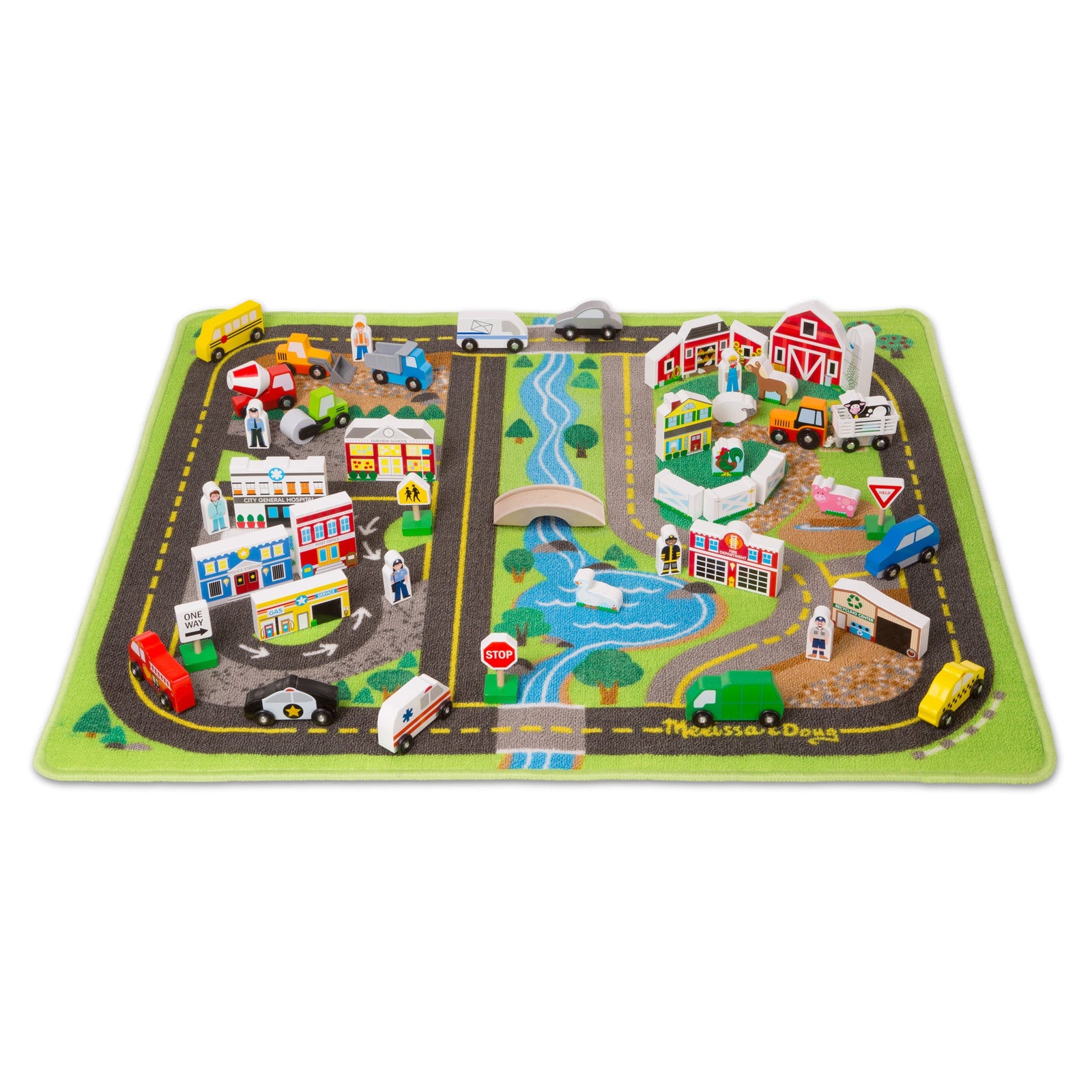 Deluxe Road Rug Play Set V4