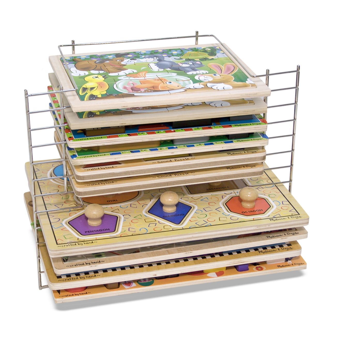 Deluxe Wire Puzzle Rack C8