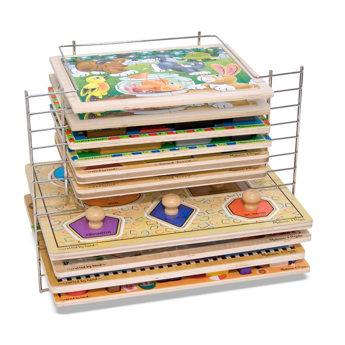 Deluxe Wire Puzzle Rack C9