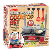 Deluxe Wooden Cooktop Set E5