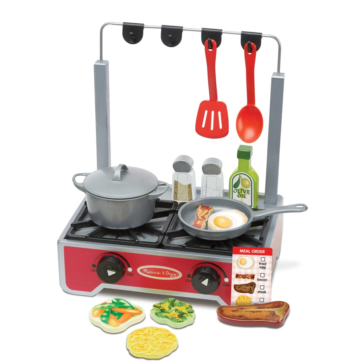 Deluxe Wooden Cooktop Set T6