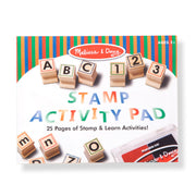 Deluxe Wooden Stamp Set - ABCs 123s F1