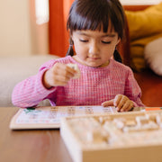 Deluxe Wooden Stamp Set - ABCs 123s F1