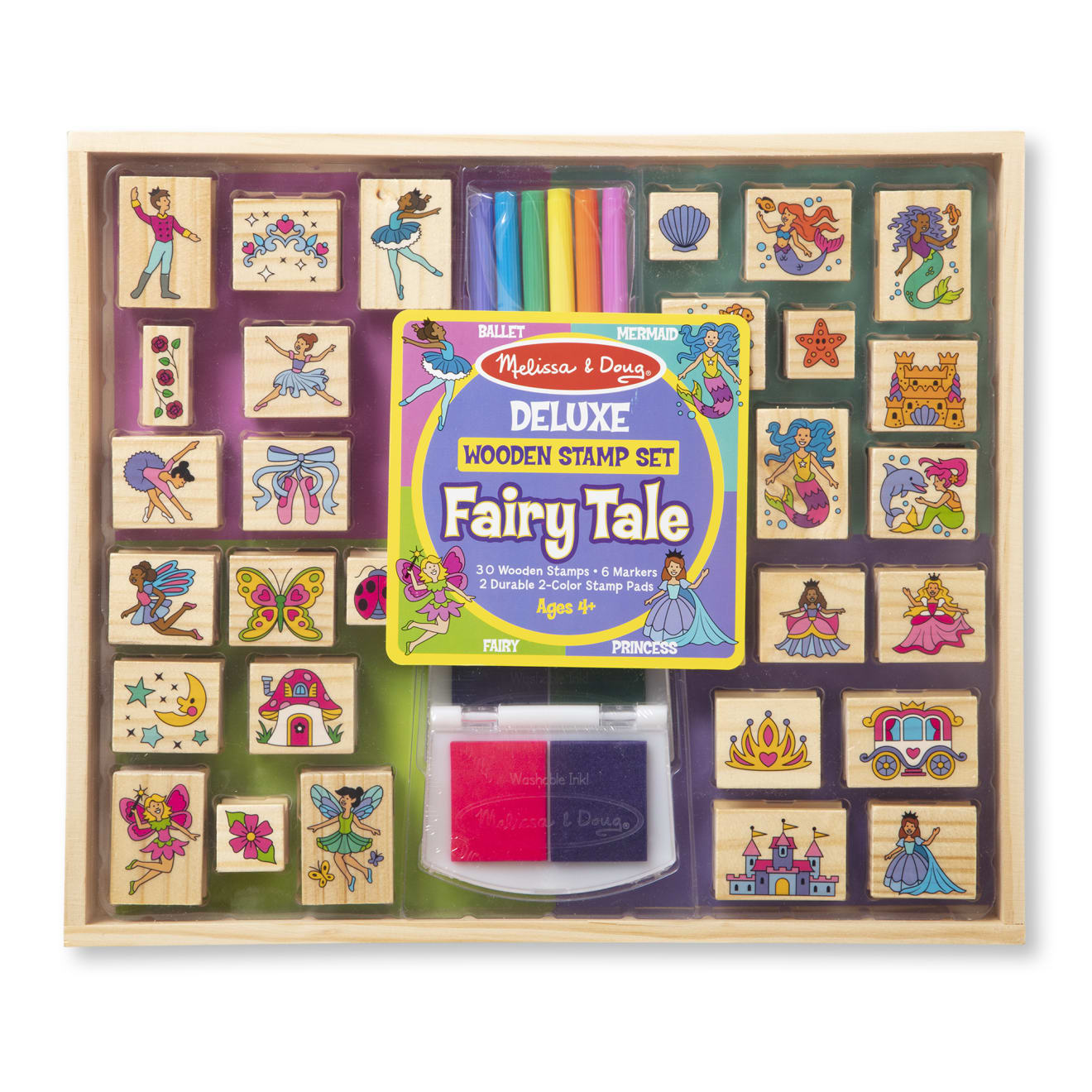 Deluxe Wooden Stamp Set - Fairy Tale N0