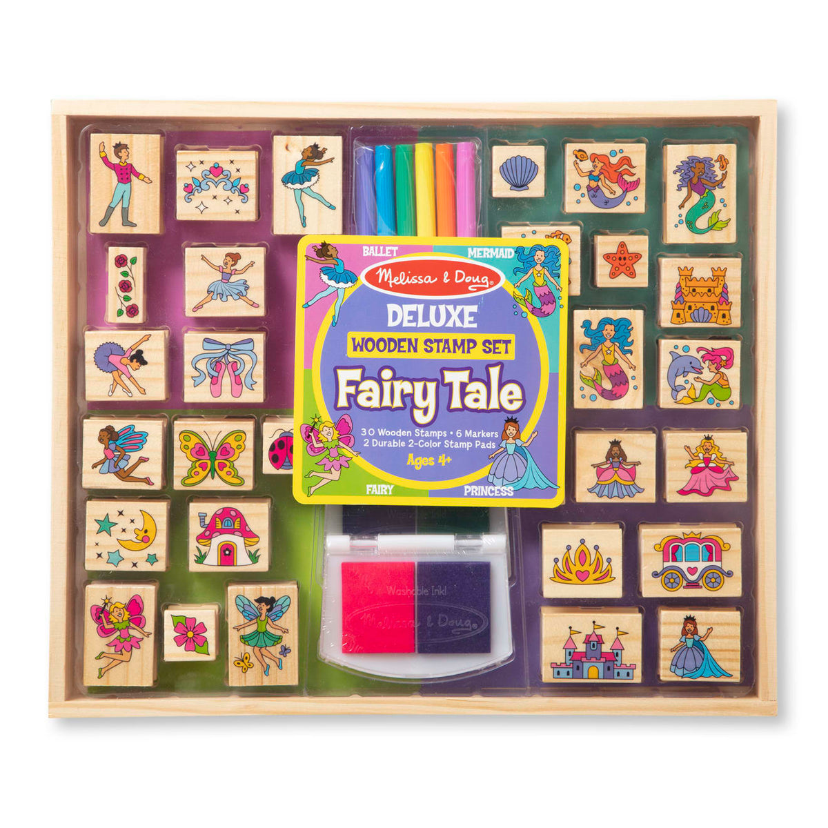 Deluxe Wooden Stamp Set - Fairy Tale Y3