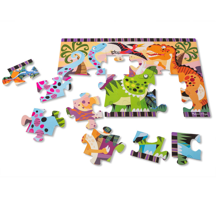 Dinosaur Dawn Floor Puzzle - 24 Pieces H6