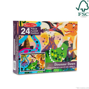 Dinosaur Dawn Floor Puzzle - 24 Pieces R3