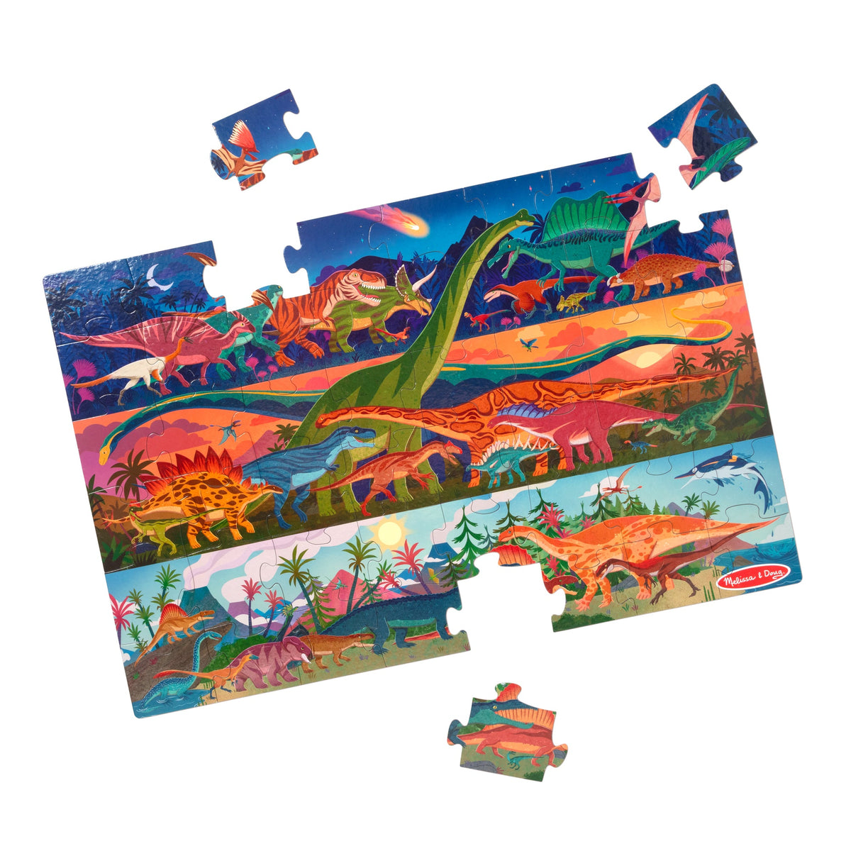 Dinosaur Floor Puzzle - 48 Pieces D9