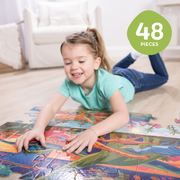 Dinosaur Floor Puzzle - 48 Pieces F4