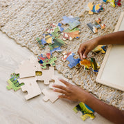 Dinosaur Wooden Jigsaw Puzzle - 24 Pieces S6