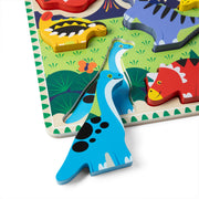 Dinosaurs Chunky Puzzle - 7 Pieces O4