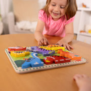 Dinosaurs Chunky Puzzle - 7 Pieces O4
